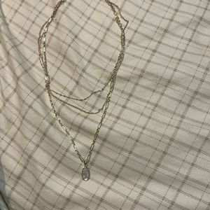 Kendra Scott gold 3 layer necklace